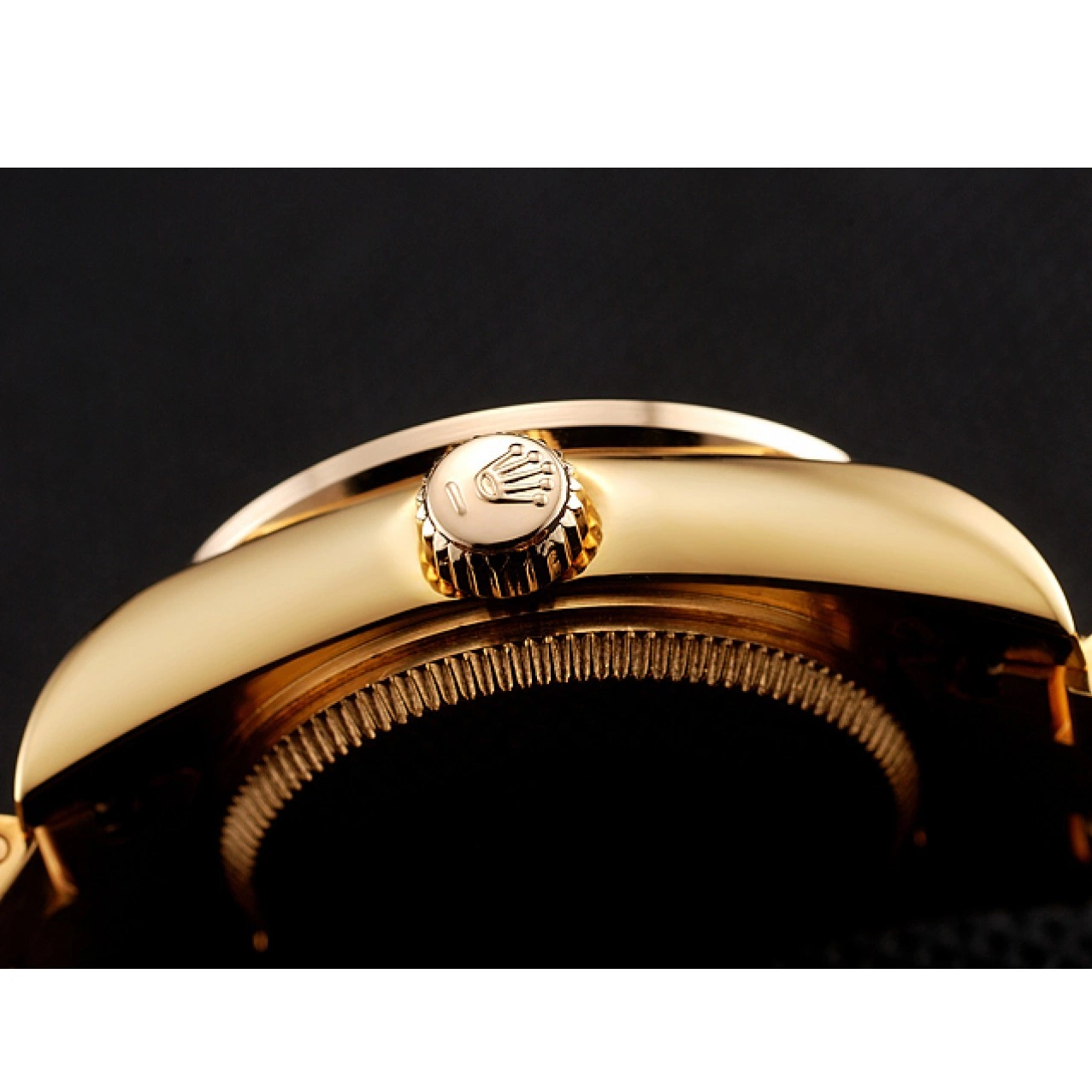 Best AAA Replica Sites 1453953 Gold Rolex Dial DayJust Swiss Bracelet Pave Gold Diamond Diamond 0623